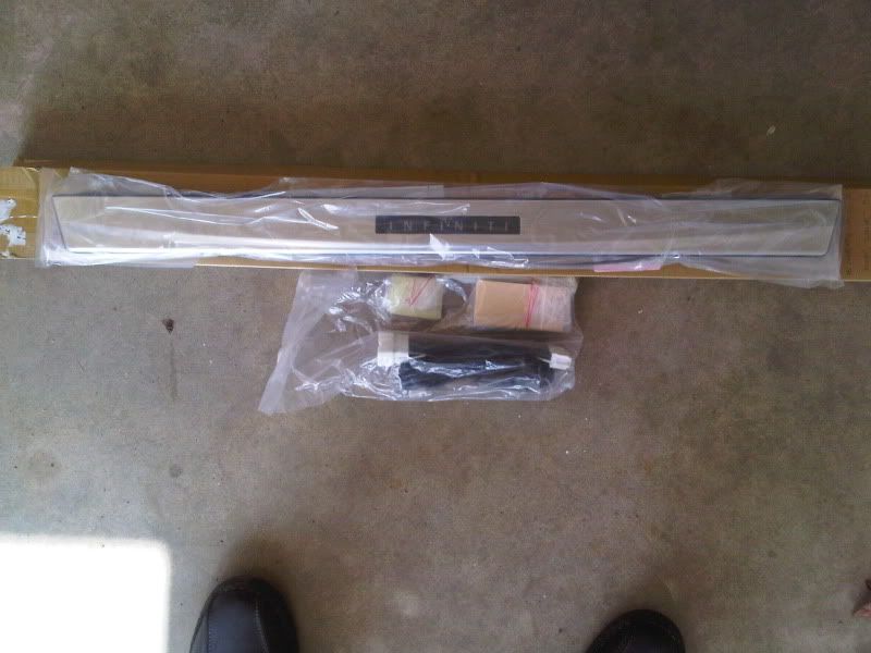 Coupe illuminated Kick plates (Brand New) Infiniti G35 G37 Forum